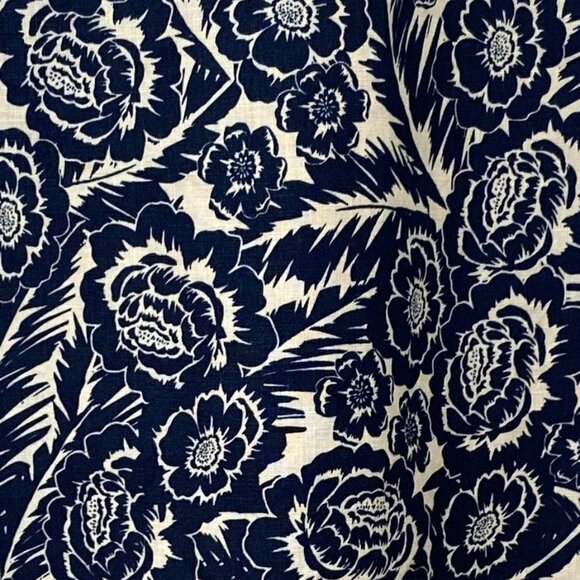 Long Tall Sally linen floral skirt - Picture 3 of 5